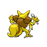 kadabra back